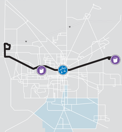 Azalea Route Mini Map